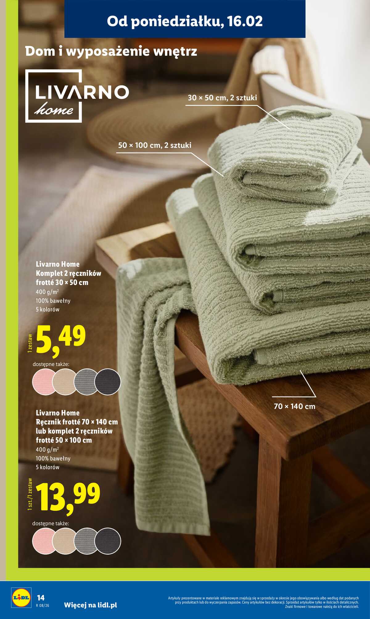 Katalog Lidl Polsko 16.2.-21.2.2026 strana 14