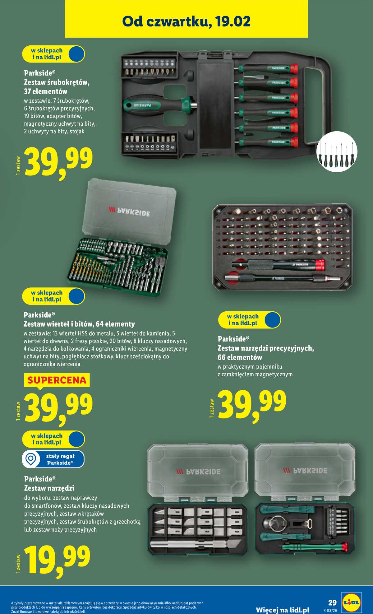 Katalog Lidl Polsko 16.2.-21.2.2026 strana 33