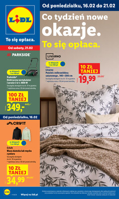 Katalog Lidl Polsko 16.2.-21.2.2026