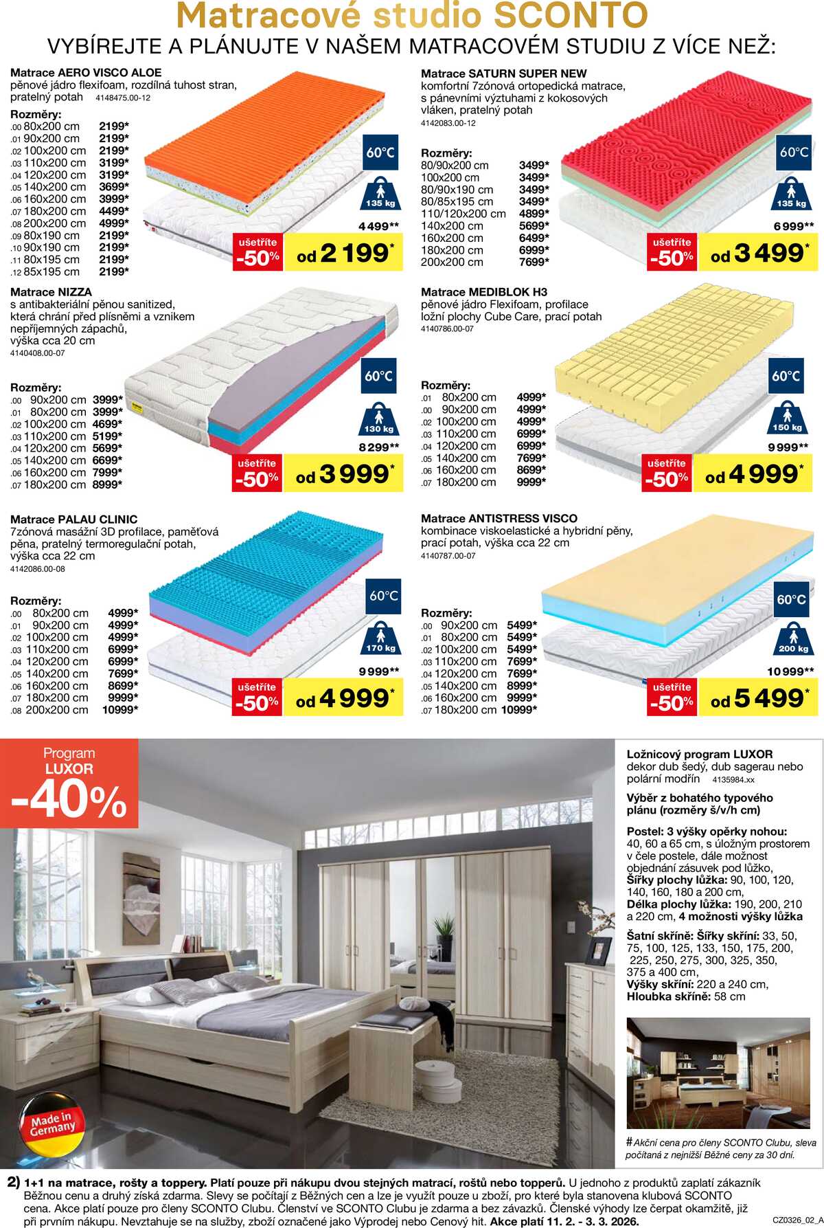 Sconto nábytek od 11.2. do 3.3.2026 strana 2