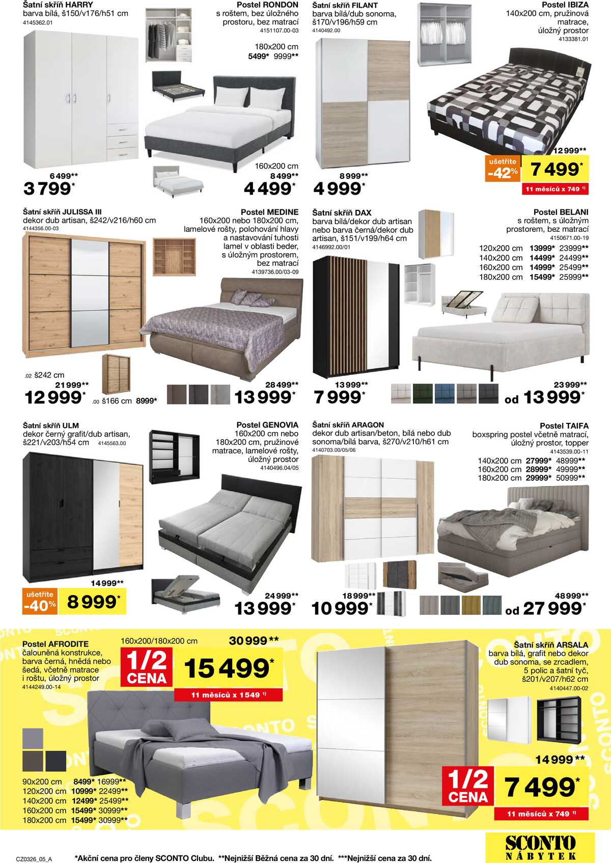 Sconto nábytek od 11.2. do 3.3.2026 strana 5