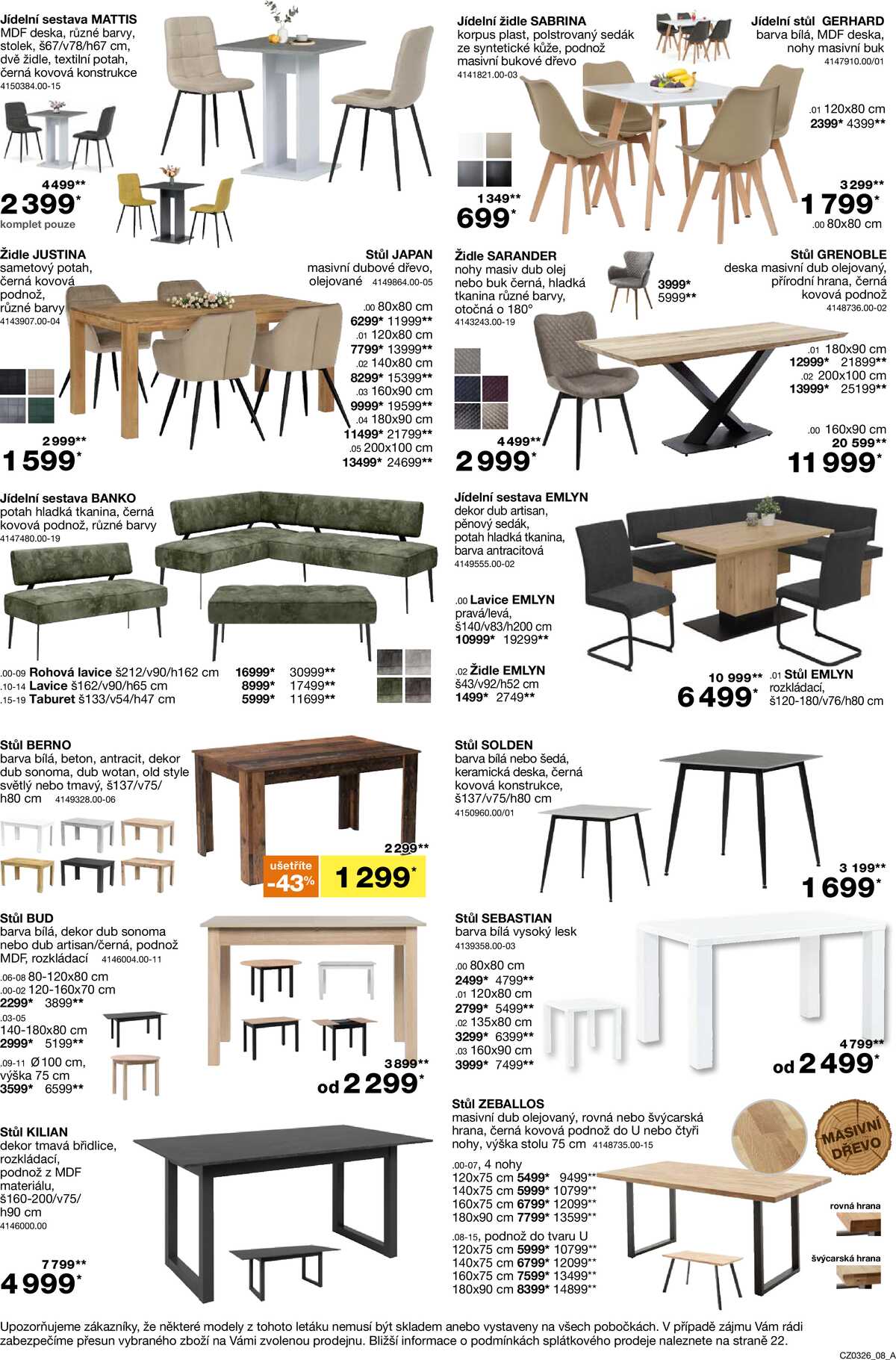 Sconto nábytek od 11.2. do 3.3.2026 strana 8