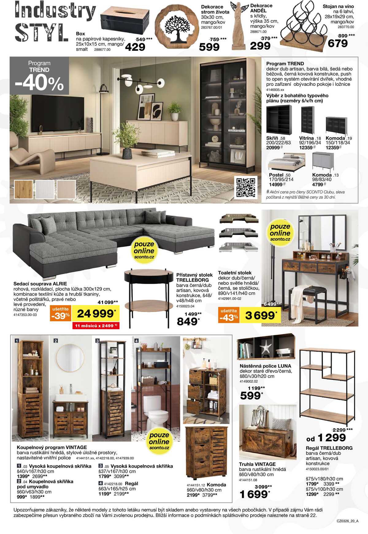 Sconto nábytek od 11.2. do 3.3.2026 strana 20
