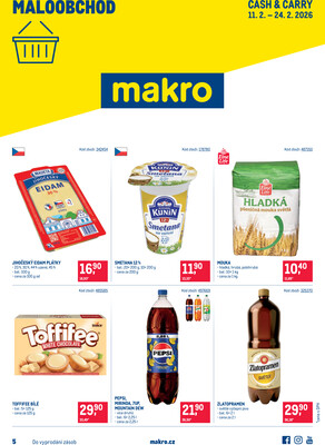 MAKRO Maloobchod od 11.2. do 24.2.2026