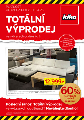 Kika Nábytek letáky