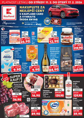 Leták Kaufland 11.2. - 17.2. - Kaufland - Jičín