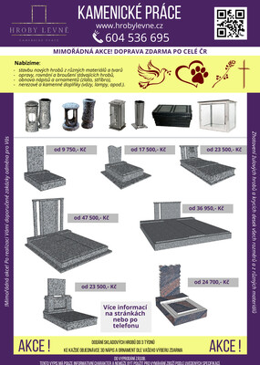 Kamenické práce Ondrejka letáky