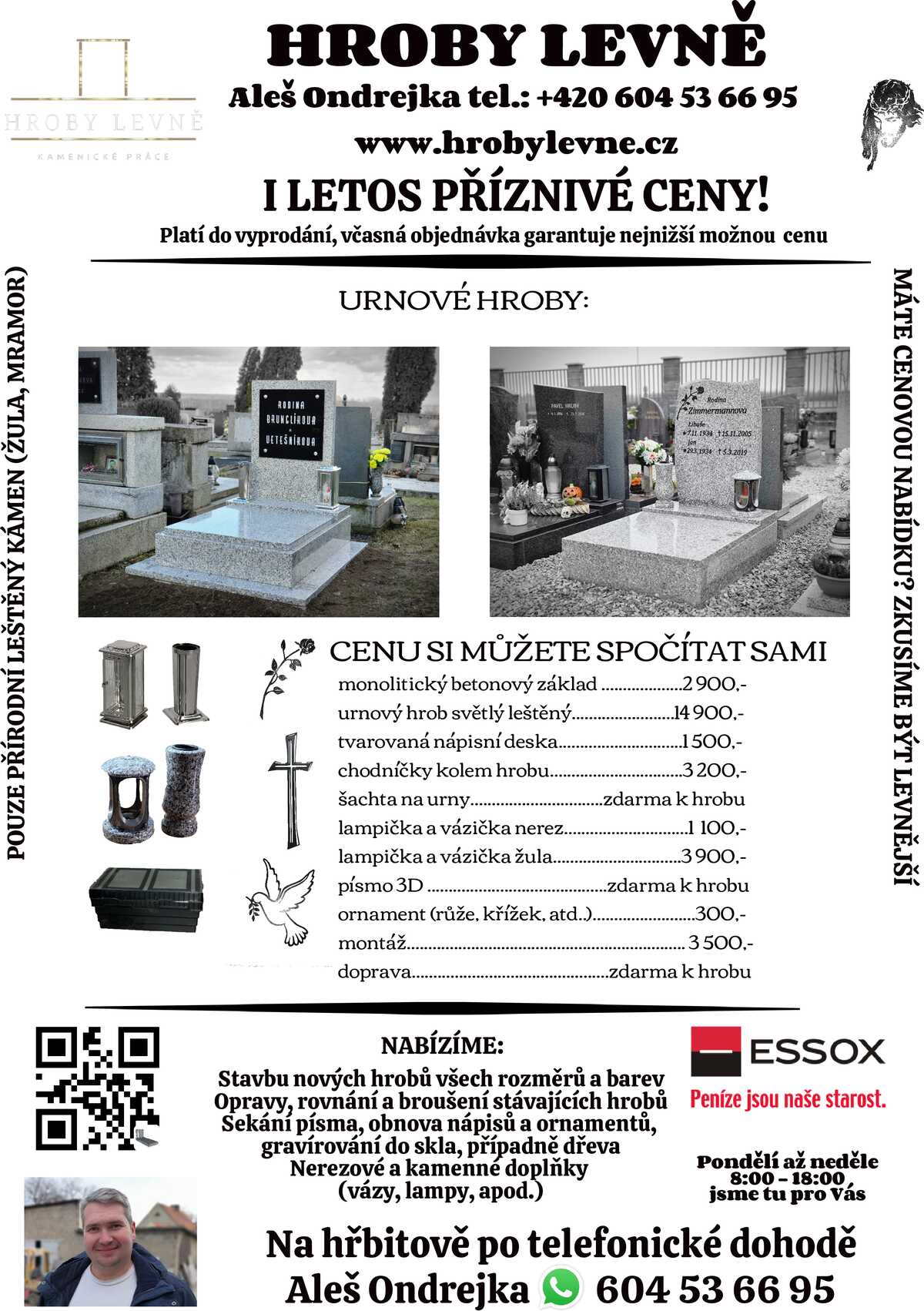 Kamenické práce Ondrejka II.  strana 1