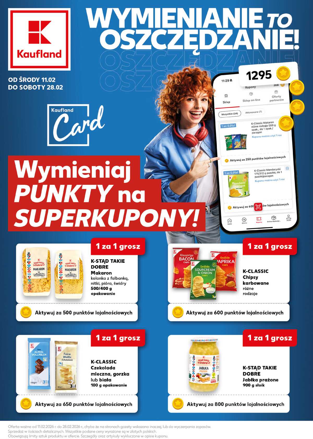 Leták Kaufland Polsko 11.2.-28.2.2026 strana 1