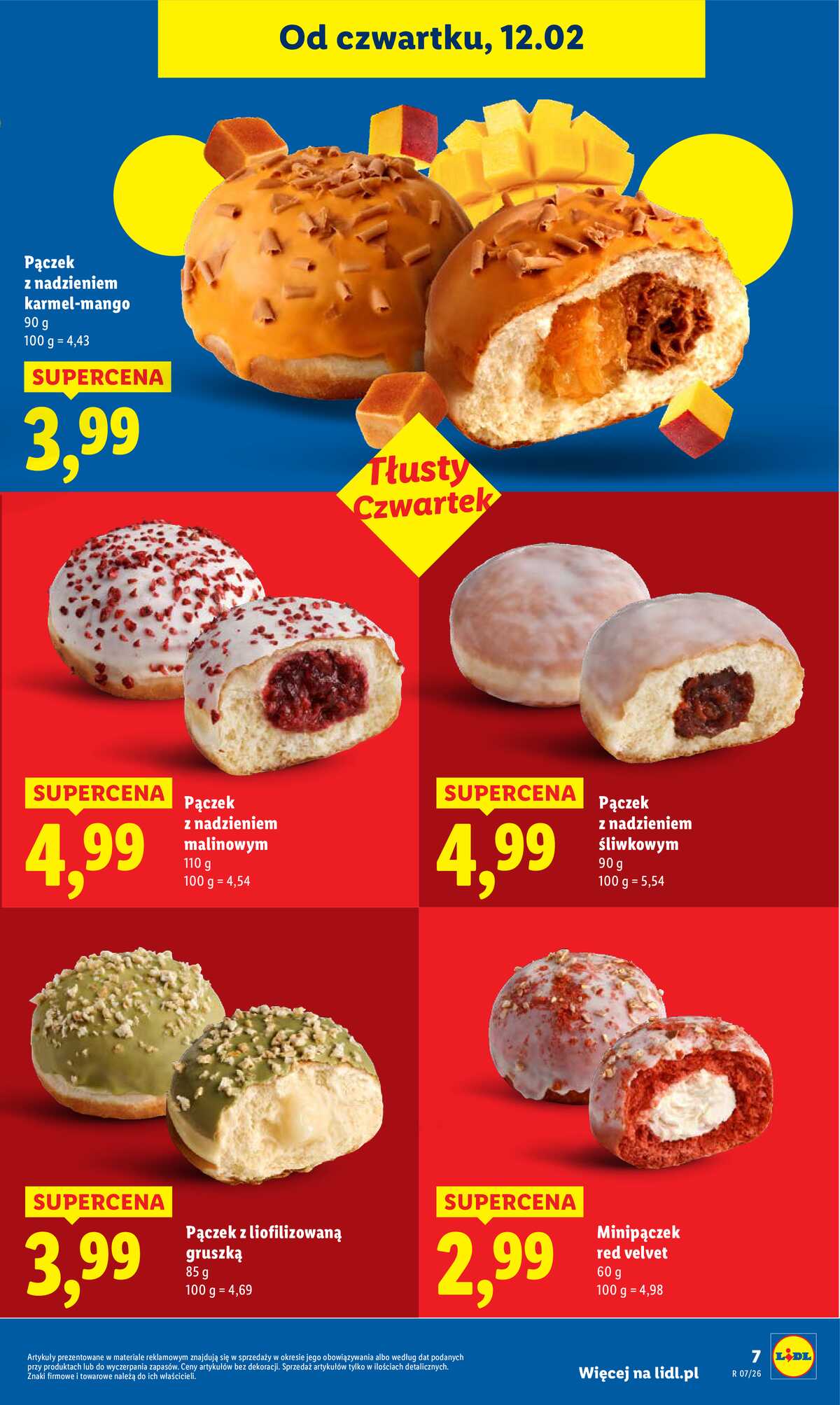 Leták Lidl Polsko 12.2.-14.2.2026 strana 7