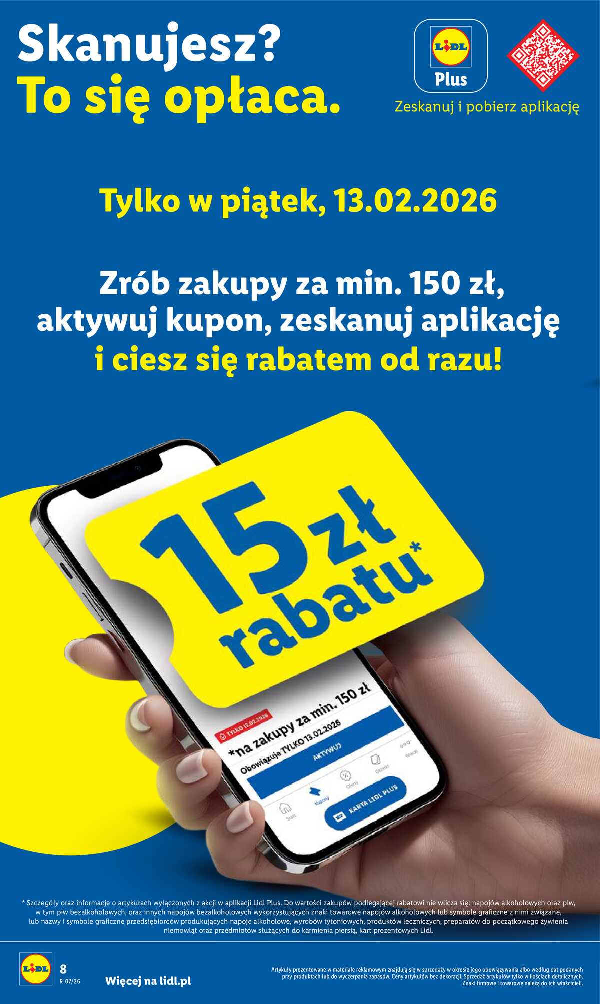 Leták Lidl Polsko 12.2.-14.2.2026 strana 8