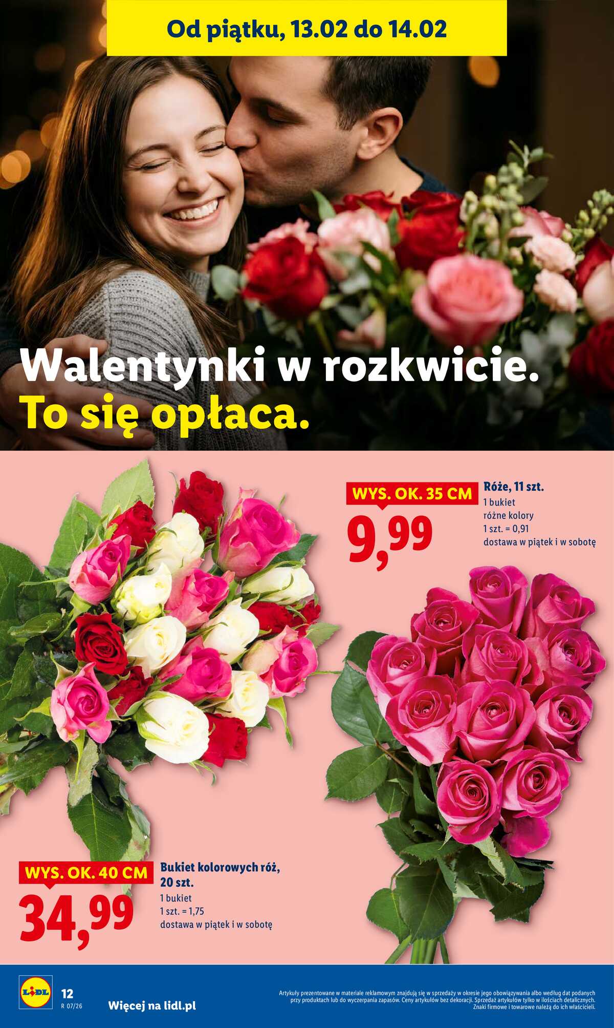 Leták Lidl Polsko 12.2.-14.2.2026 strana 12