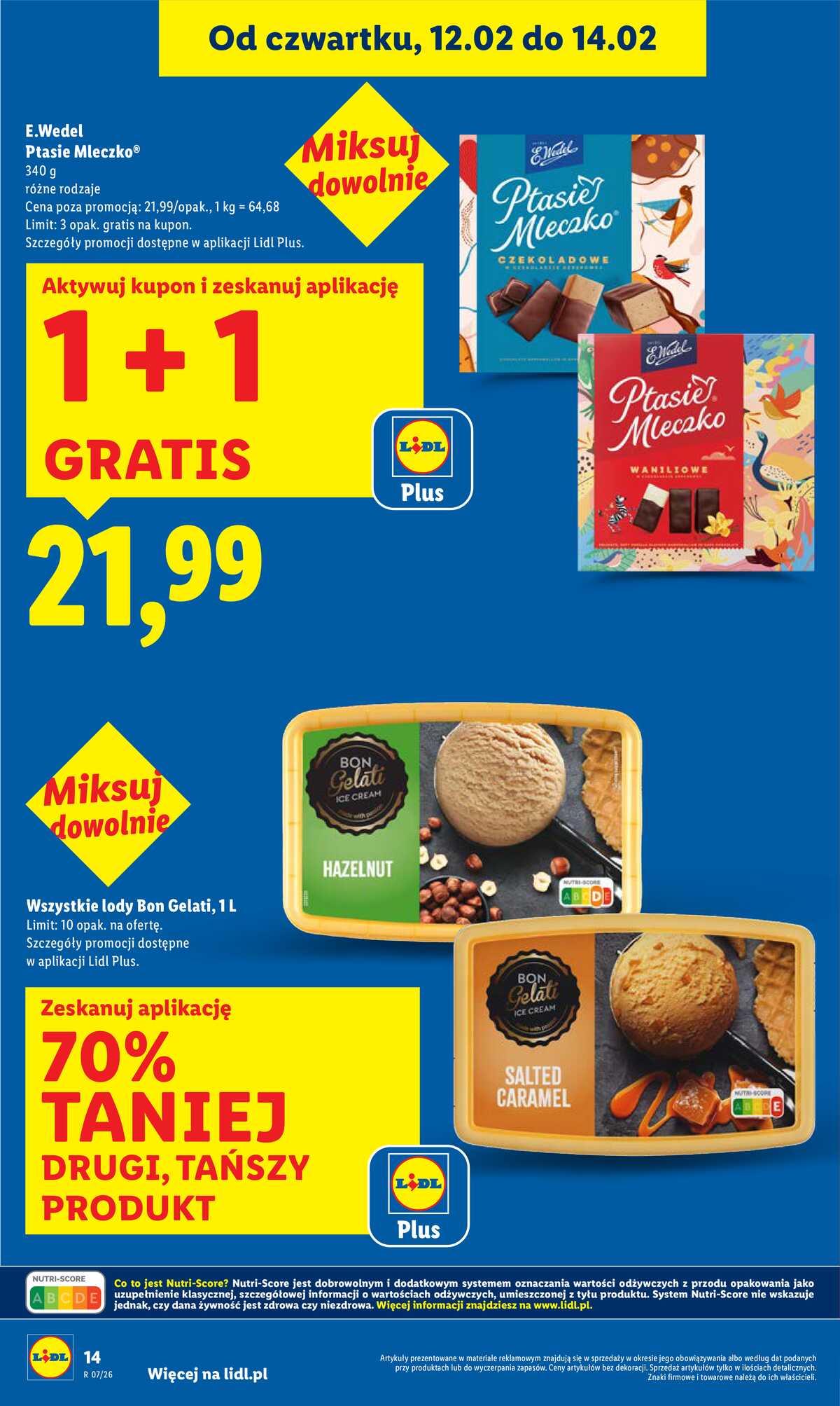 Leták Lidl Polsko 12.2.-14.2.2026 strana 14