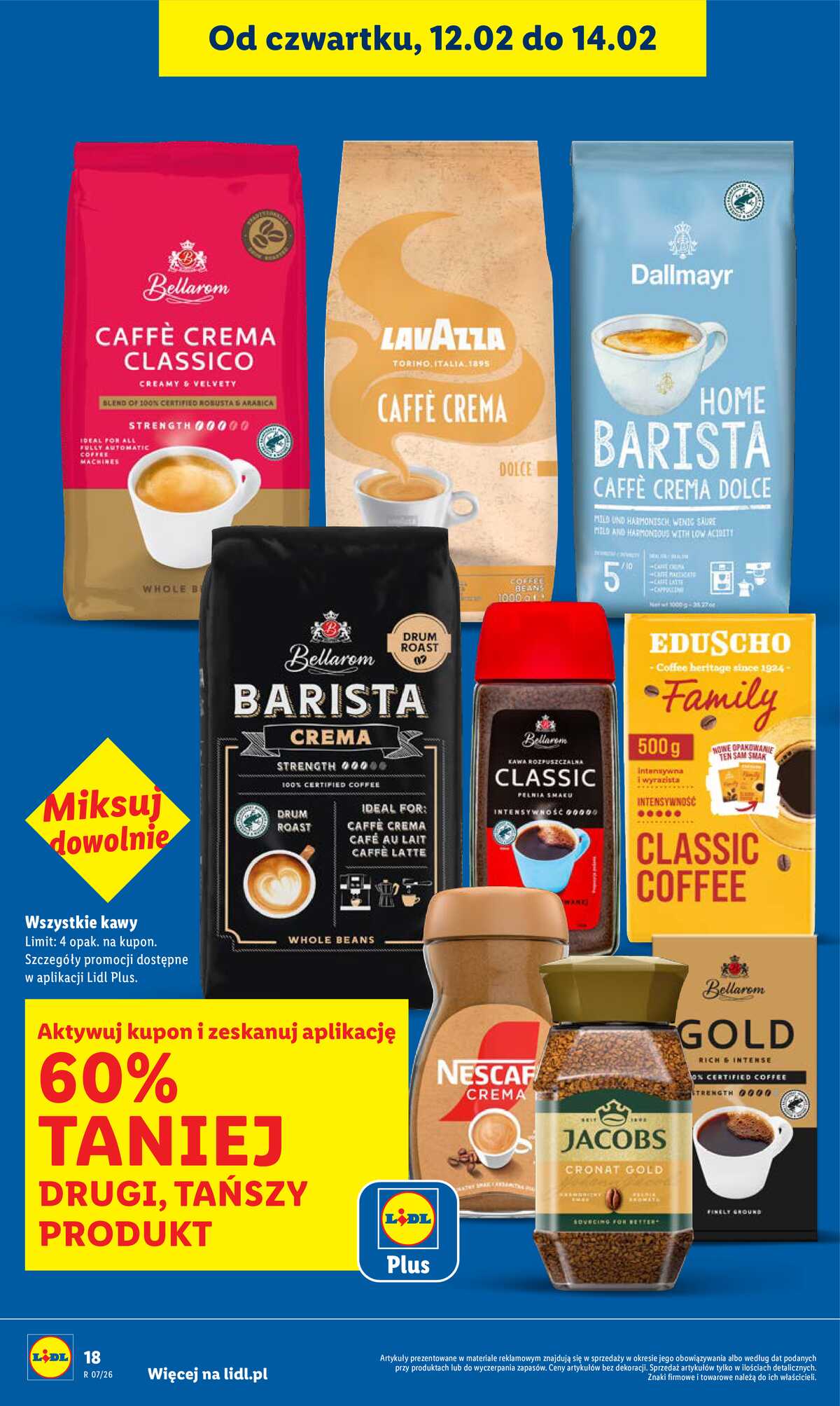 Leták Lidl Polsko 12.2.-14.2.2026 strana 18