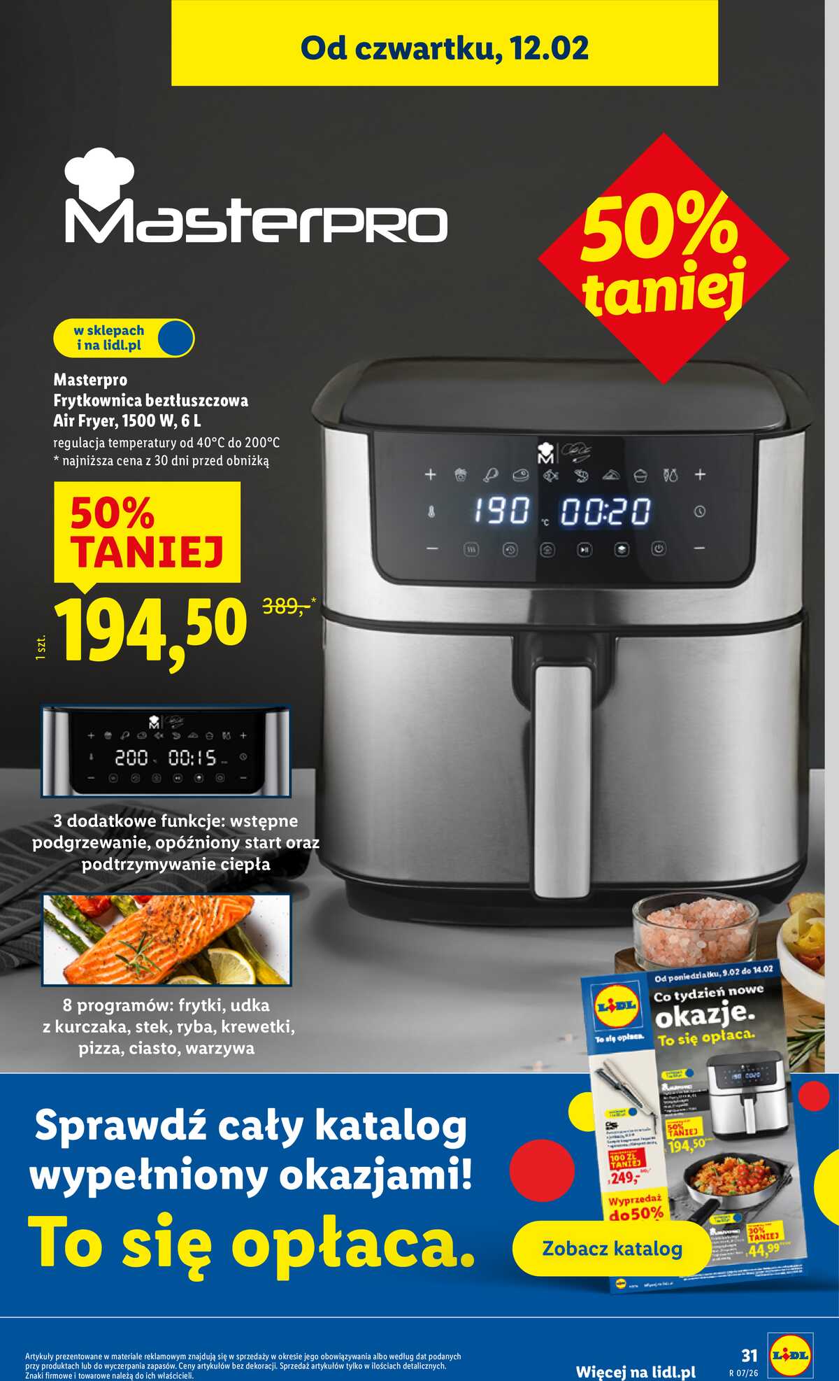 Leták Lidl Polsko 12.2.-14.2.2026 strana 31