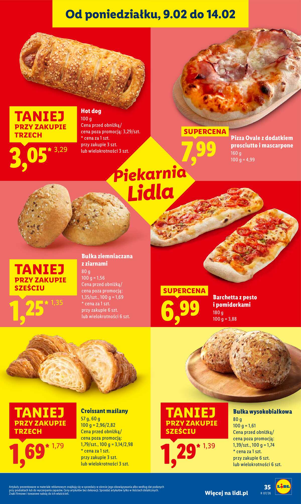 Leták Lidl Polsko 12.2.-14.2.2026 strana 35