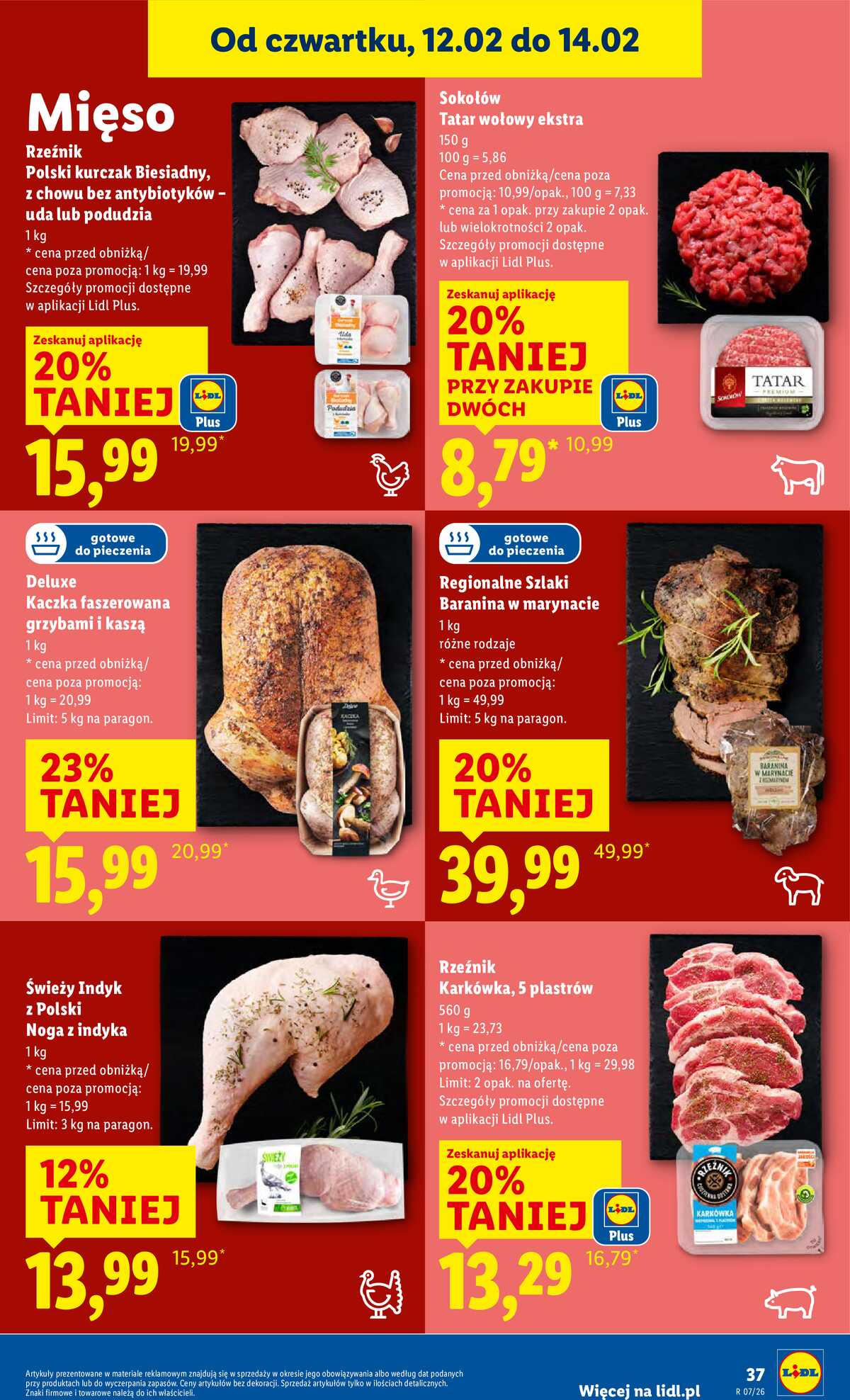 Leták Lidl Polsko 12.2.-14.2.2026 strana 37