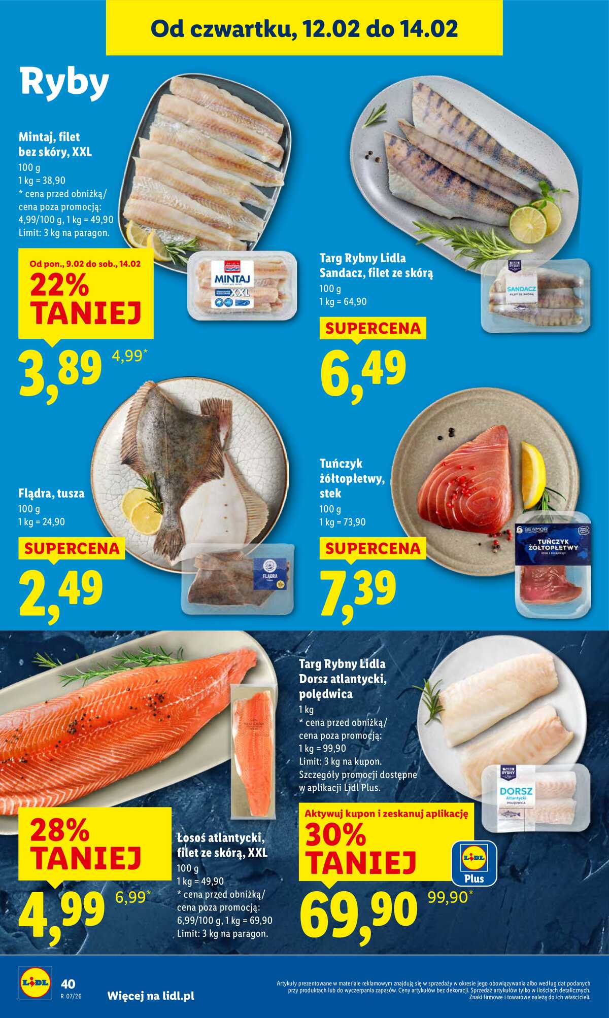 Leták Lidl Polsko 12.2.-14.2.2026 strana 40