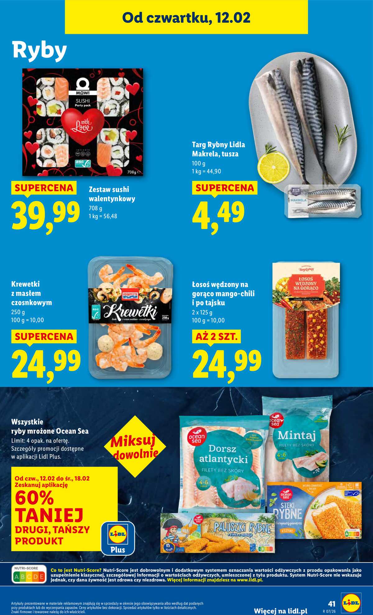 Leták Lidl Polsko 12.2.-14.2.2026 strana 41