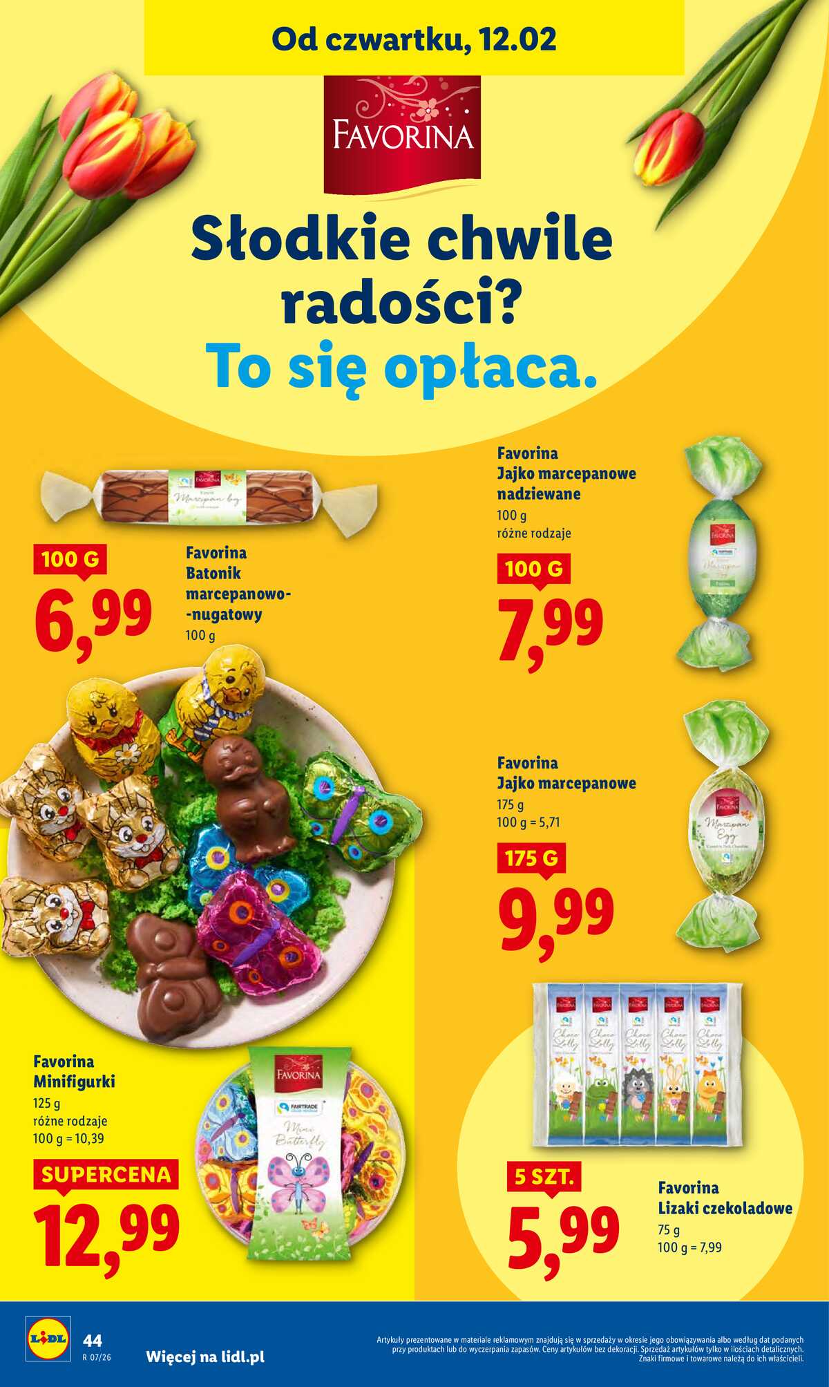 Leták Lidl Polsko 12.2.-14.2.2026 strana 44