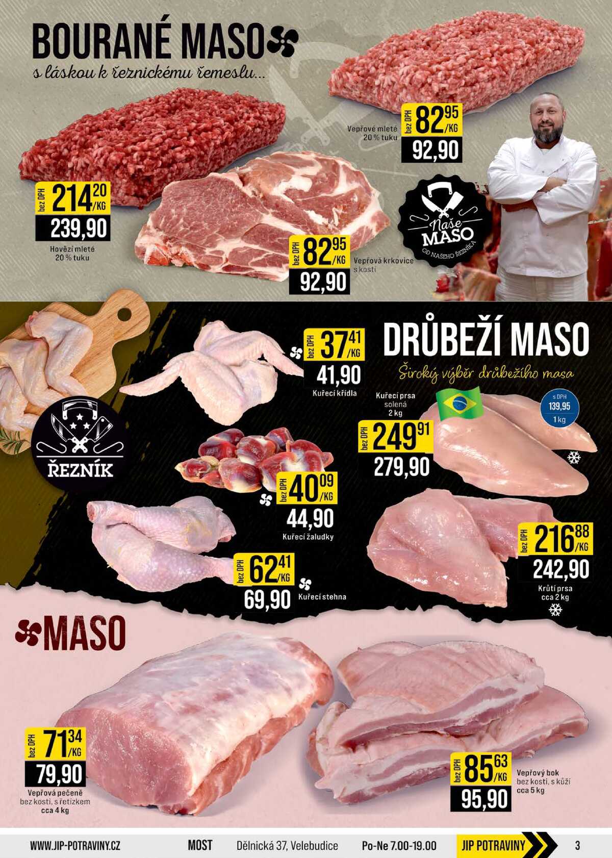 JIP Cash & Carry Brno, Praha, Ostrava, Jilemnice, Pardubice, Ostrava, Karlovy Vary, Olomouc a Zlín od 11.2. do 17.2.2026 strana 3