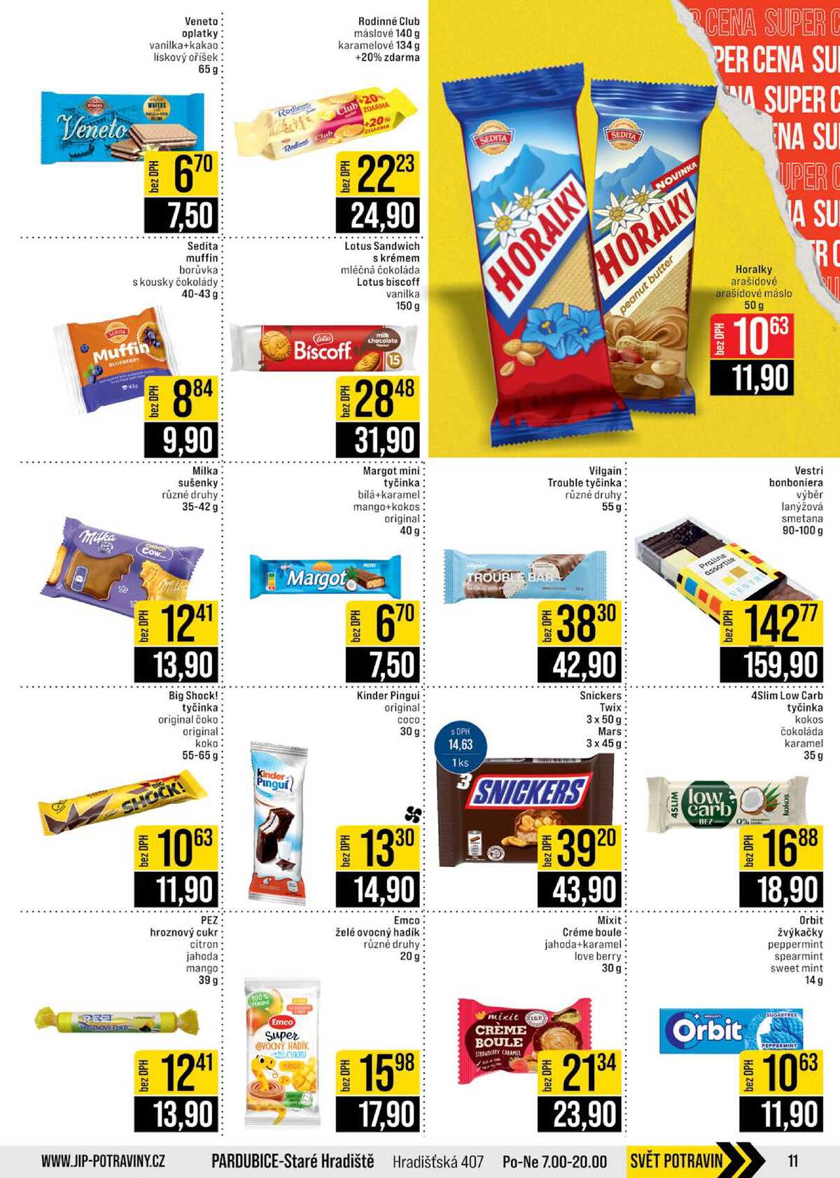 JIP Cash & Carry Brno, Praha, Ostrava, Jilemnice, Pardubice, Ostrava, Karlovy Vary, Olomouc a Zlín od 11.2. do 17.2.2026 strana 11