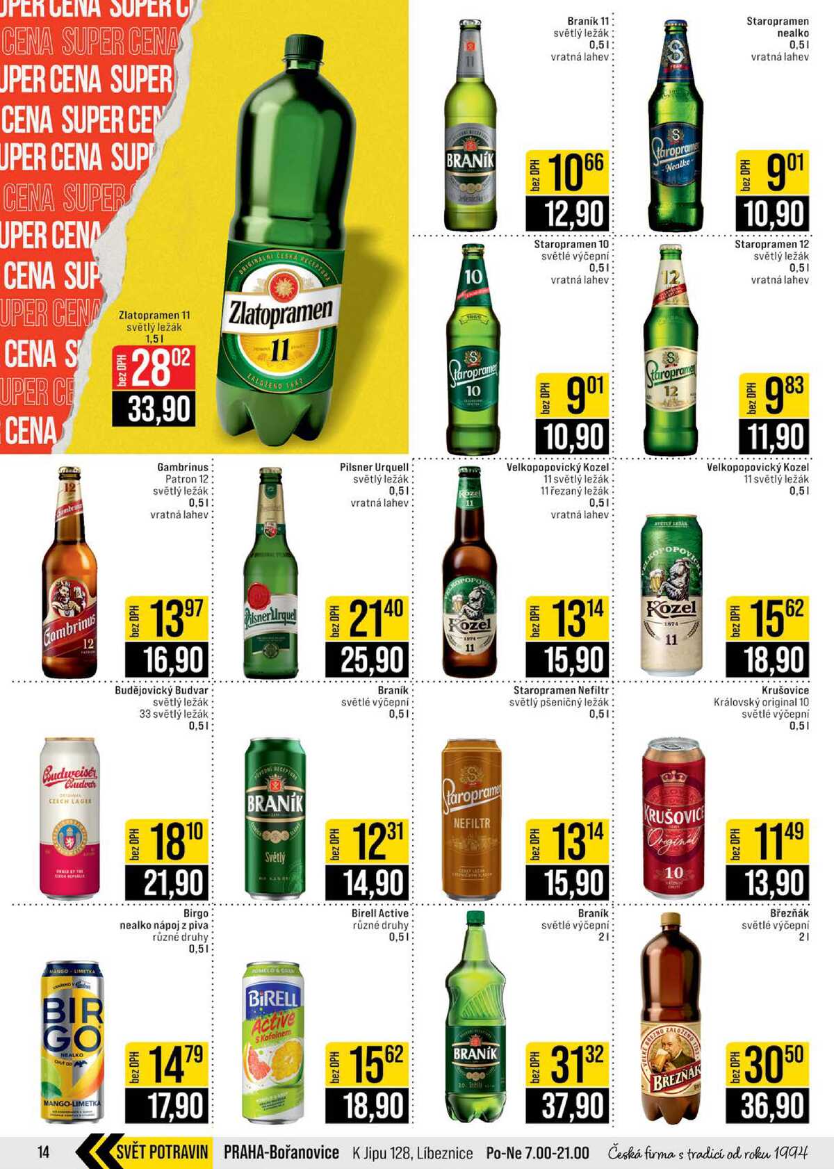 JIP Cash & Carry Brno, Praha, Ostrava, Jilemnice, Pardubice, Ostrava, Karlovy Vary, Olomouc a Zlín od 11.2. do 17.2.2026 strana 14