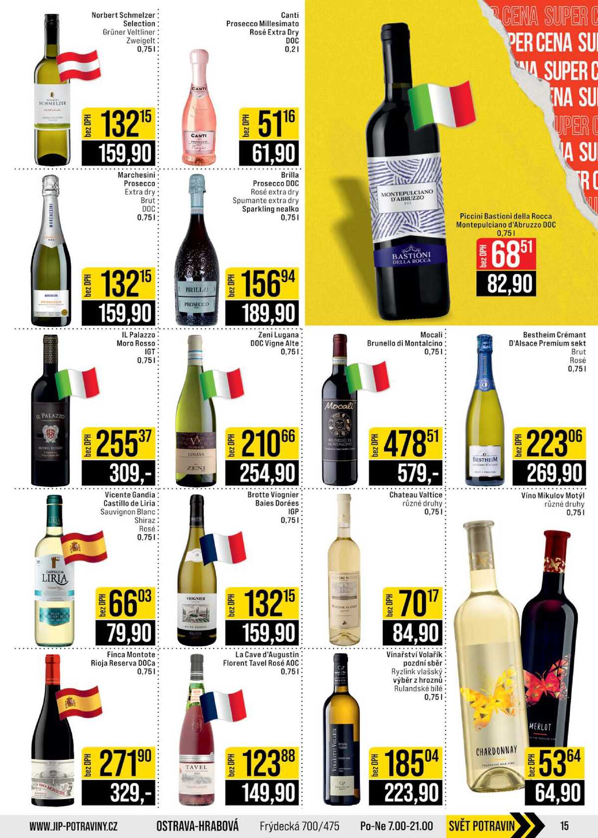 JIP Cash & Carry Brno, Praha, Ostrava, Jilemnice, Pardubice, Ostrava, Karlovy Vary, Olomouc a Zlín od 11.2. do 17.2.2026 strana 15