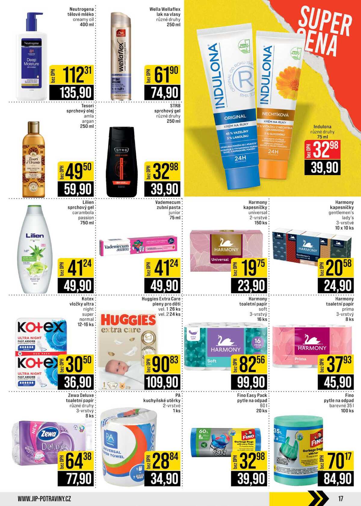 JIP Cash & Carry Brno, Praha, Ostrava, Jilemnice, Pardubice, Ostrava, Karlovy Vary, Olomouc a Zlín od 11.2. do 17.2.2026 strana 17