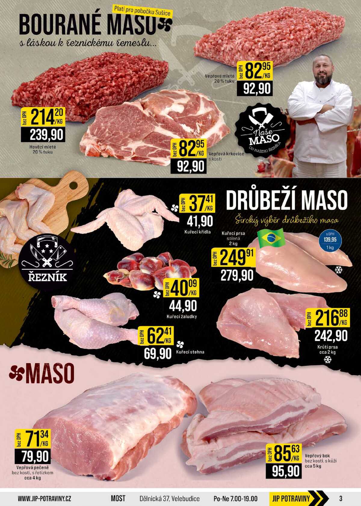 JIP Cash & Carry České Budějovice, Most, Náchod, Polička, Sušice a Svoboda nad Úpou od 11.2. do 17.2.2026 strana 3