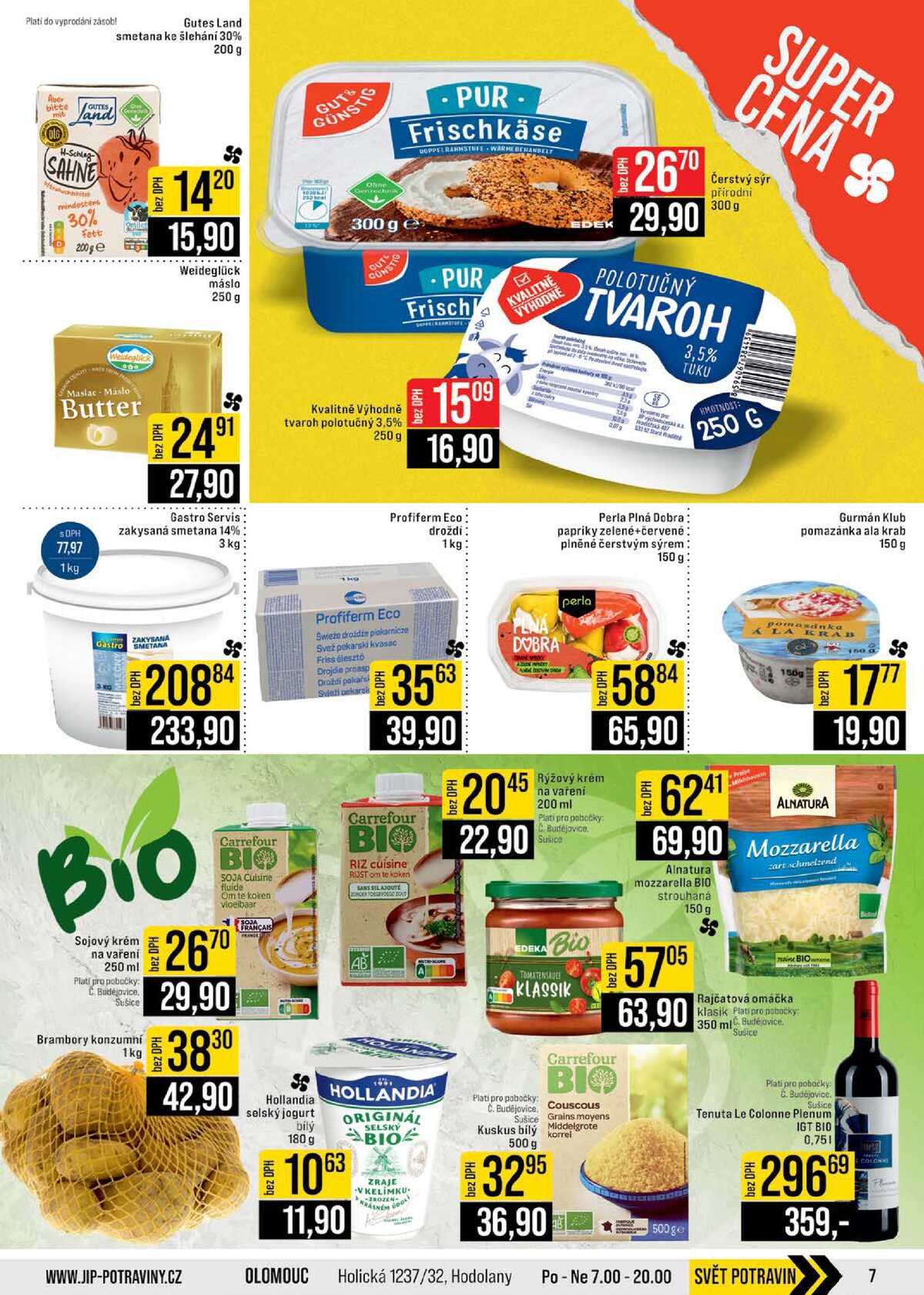 JIP Cash & Carry České Budějovice, Most, Náchod, Polička, Sušice a Svoboda nad Úpou od 11.2. do 17.2.2026 strana 7