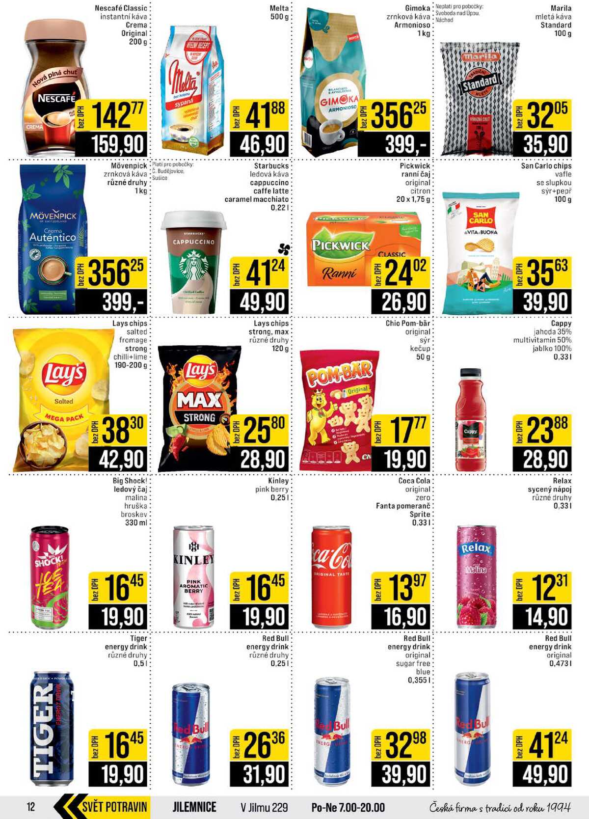 JIP Cash & Carry České Budějovice, Most, Náchod, Polička, Sušice a Svoboda nad Úpou od 11.2. do 17.2.2026 strana 12