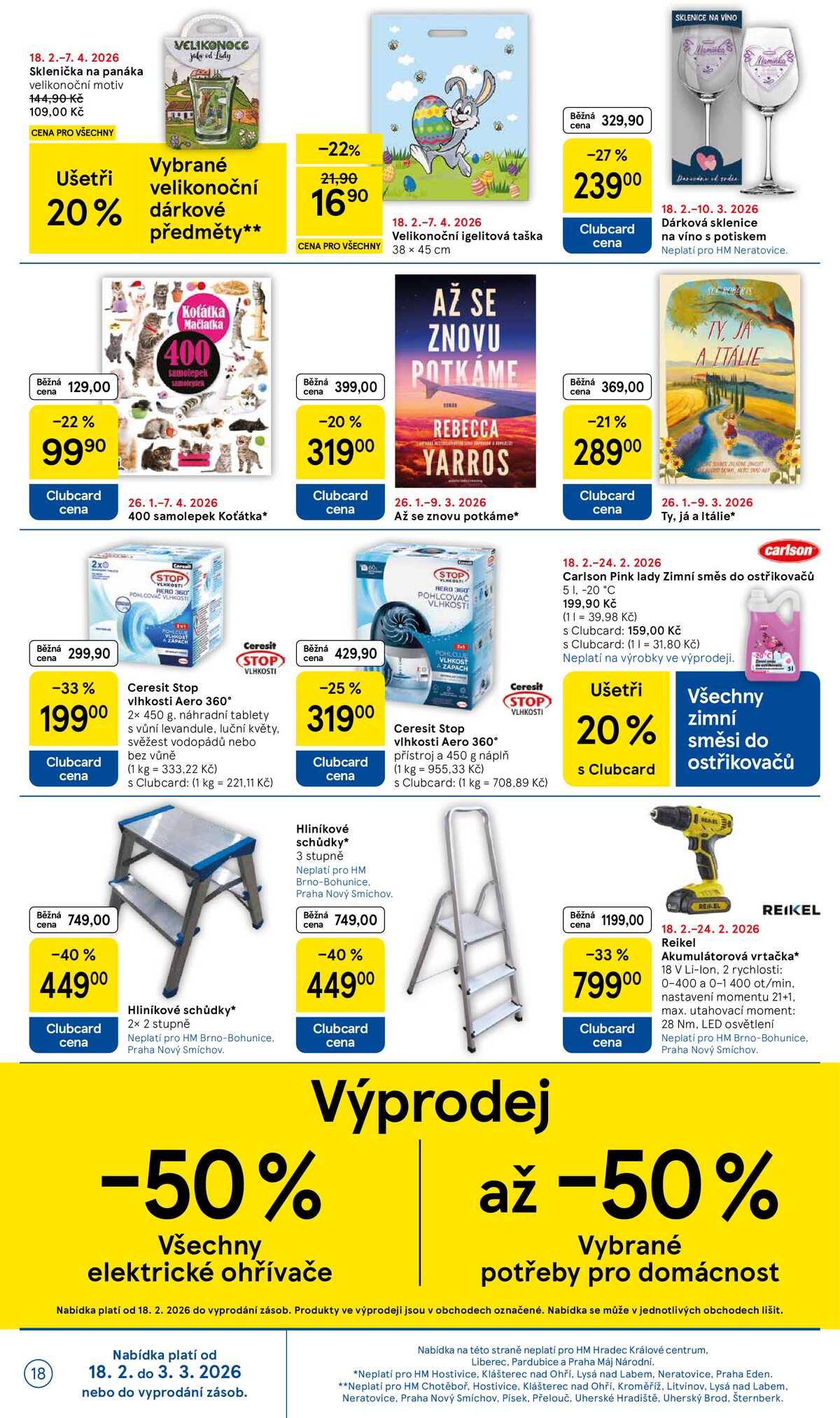 Tesco malé hypermarkety od 18.2. do 24.2.2026 strana 18