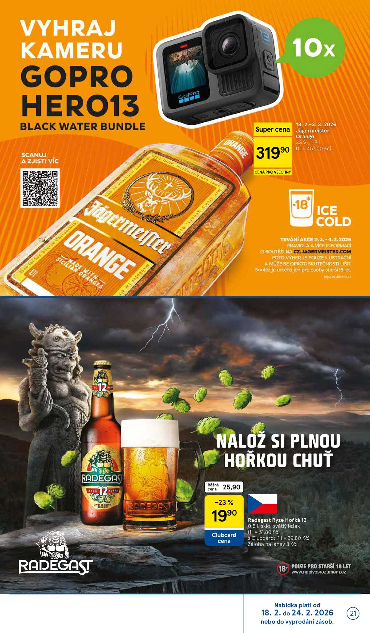 Tesco malé hypermarkety od 18.2. do 24.2.2026 strana 21