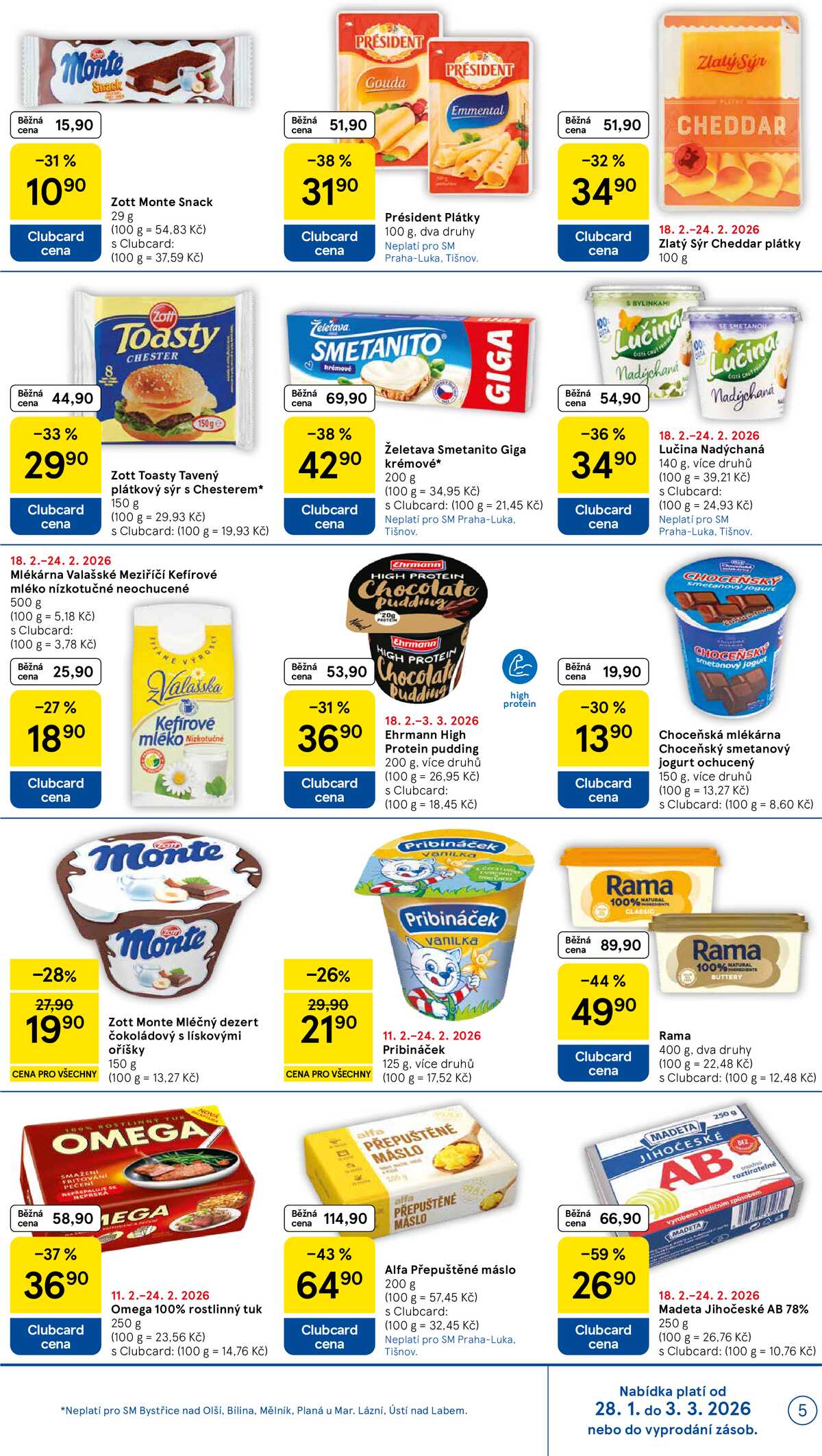 Tesco supermarkety od 18.2. do 24.2.2026 strana 5