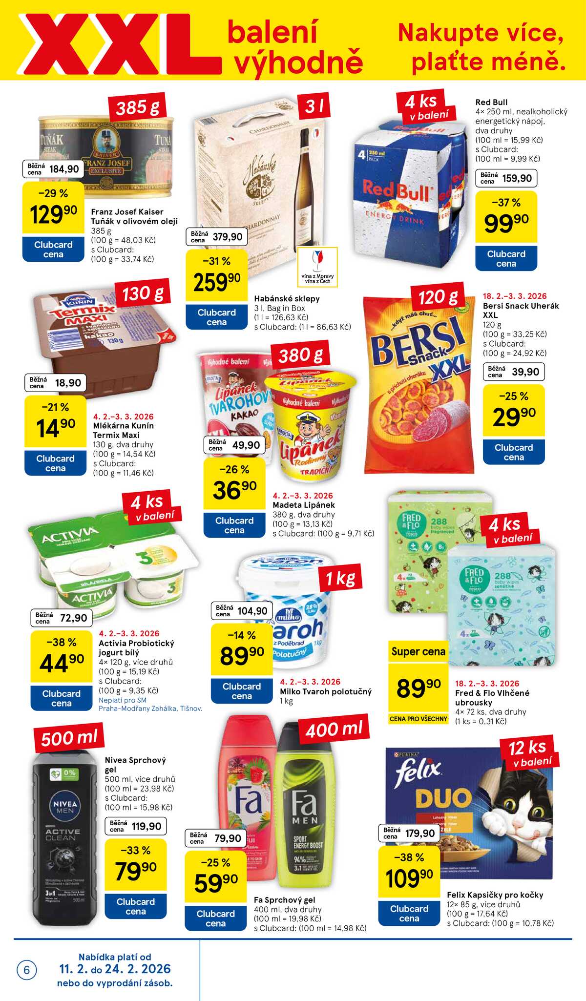 Tesco supermarkety od 18.2. do 24.2.2026 strana 6