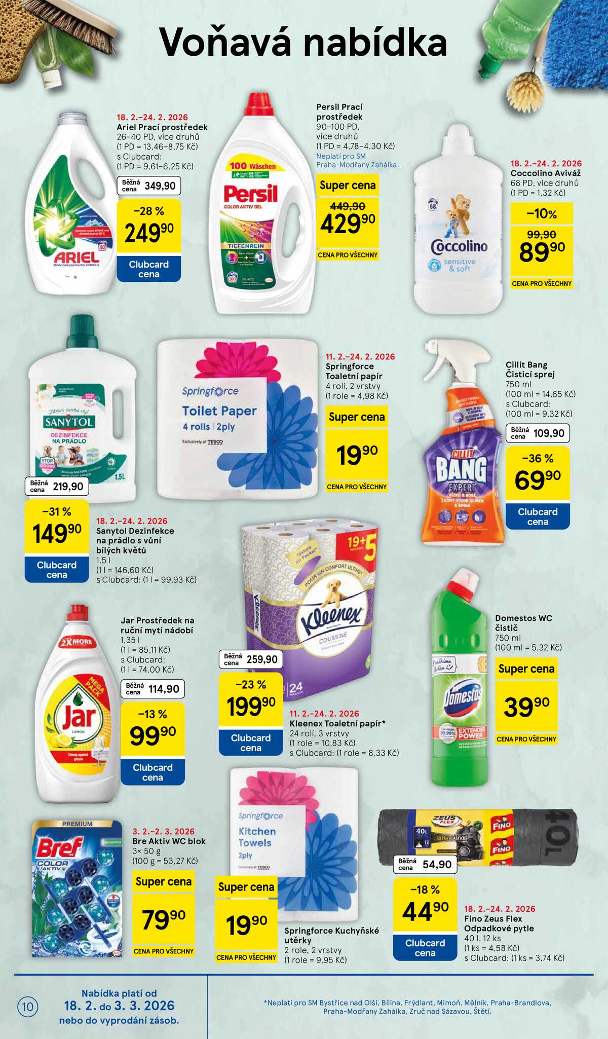 Tesco supermarkety od 18.2. do 24.2.2026 strana 10
