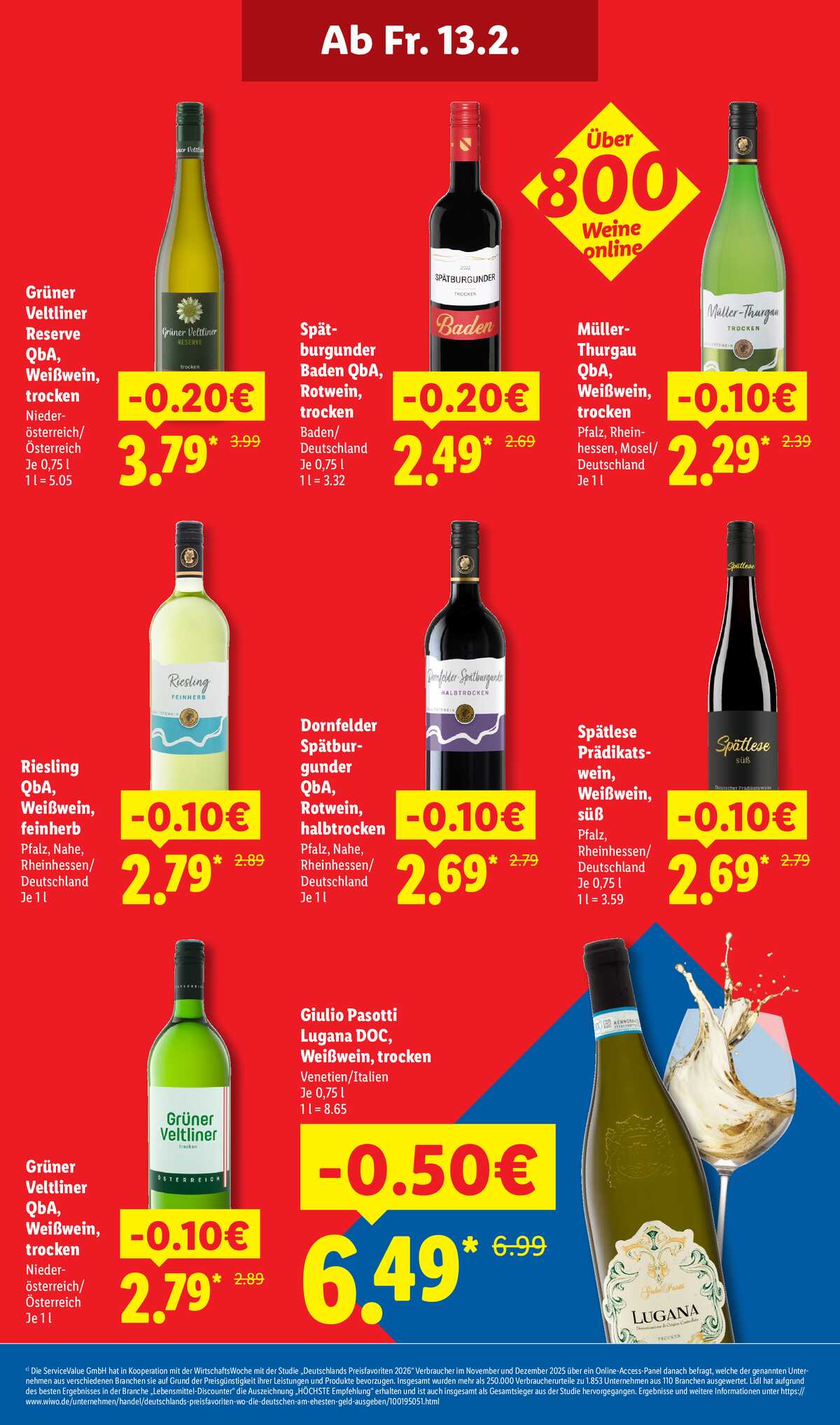 Leták Lidl Německo 9.2.-14.2.2026 strana 3