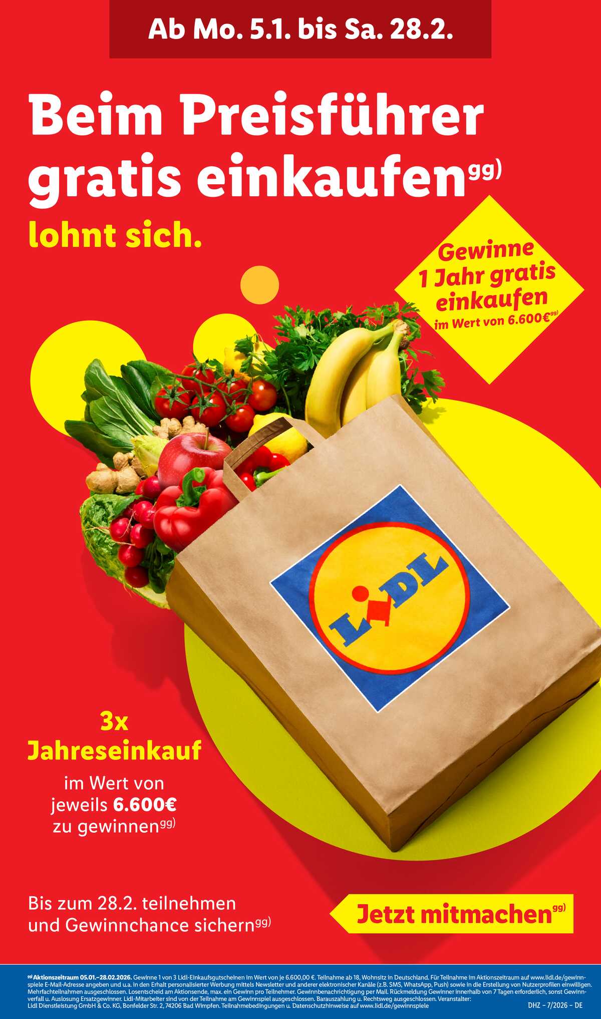 Leták Lidl Německo 9.2.-14.2.2026 strana 9