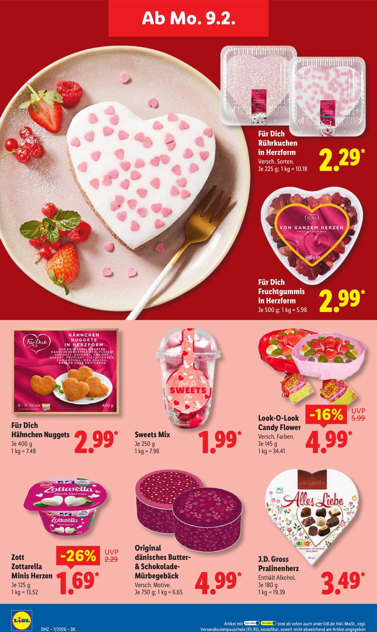 Leták Lidl Německo 9.2.-14.2.2026 strana 12