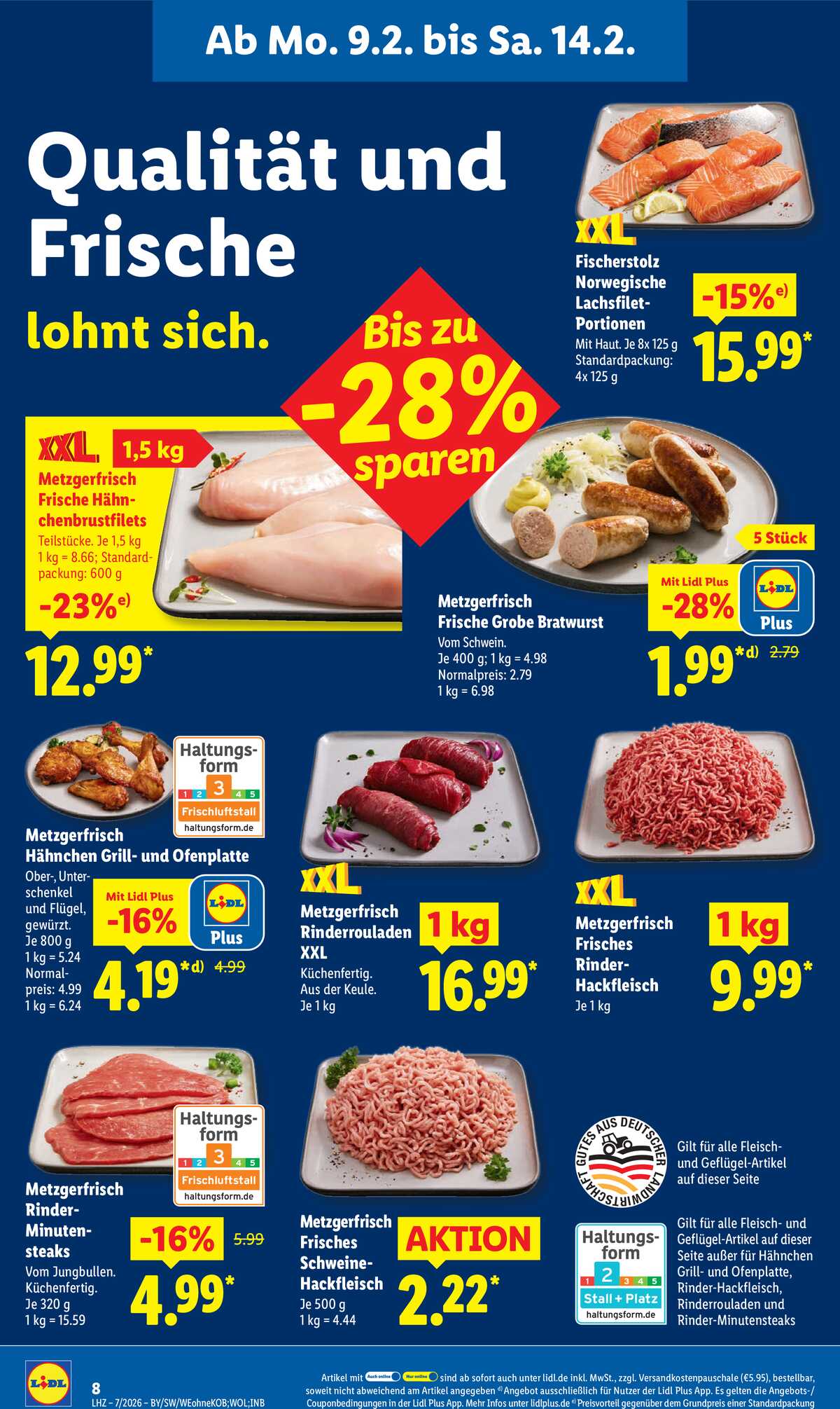 Leták Lidl Německo 9.2.-14.2.2026 strana 18