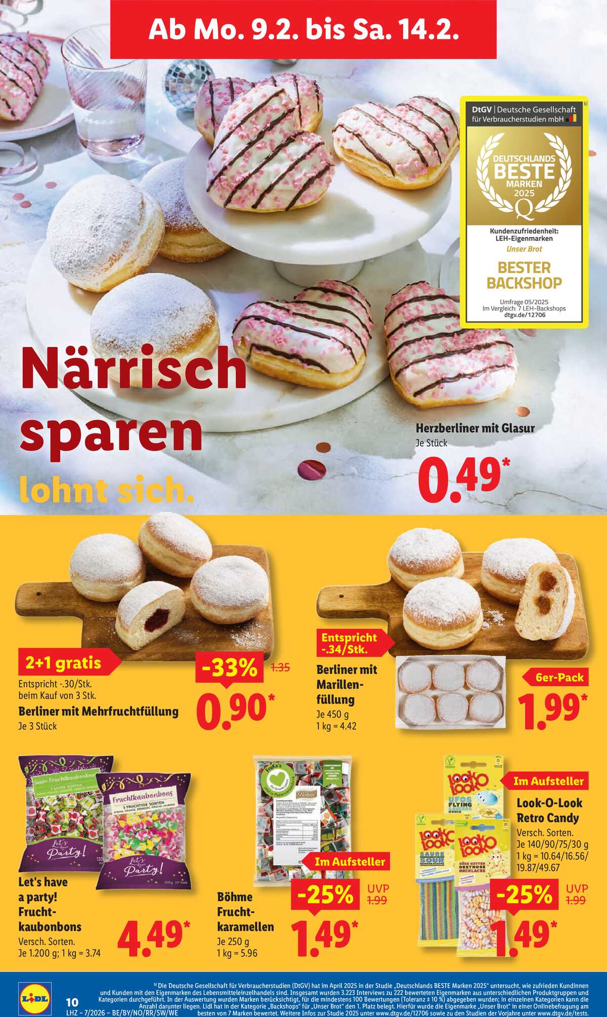 Leták Lidl Německo 9.2.-14.2.2026 strana 20