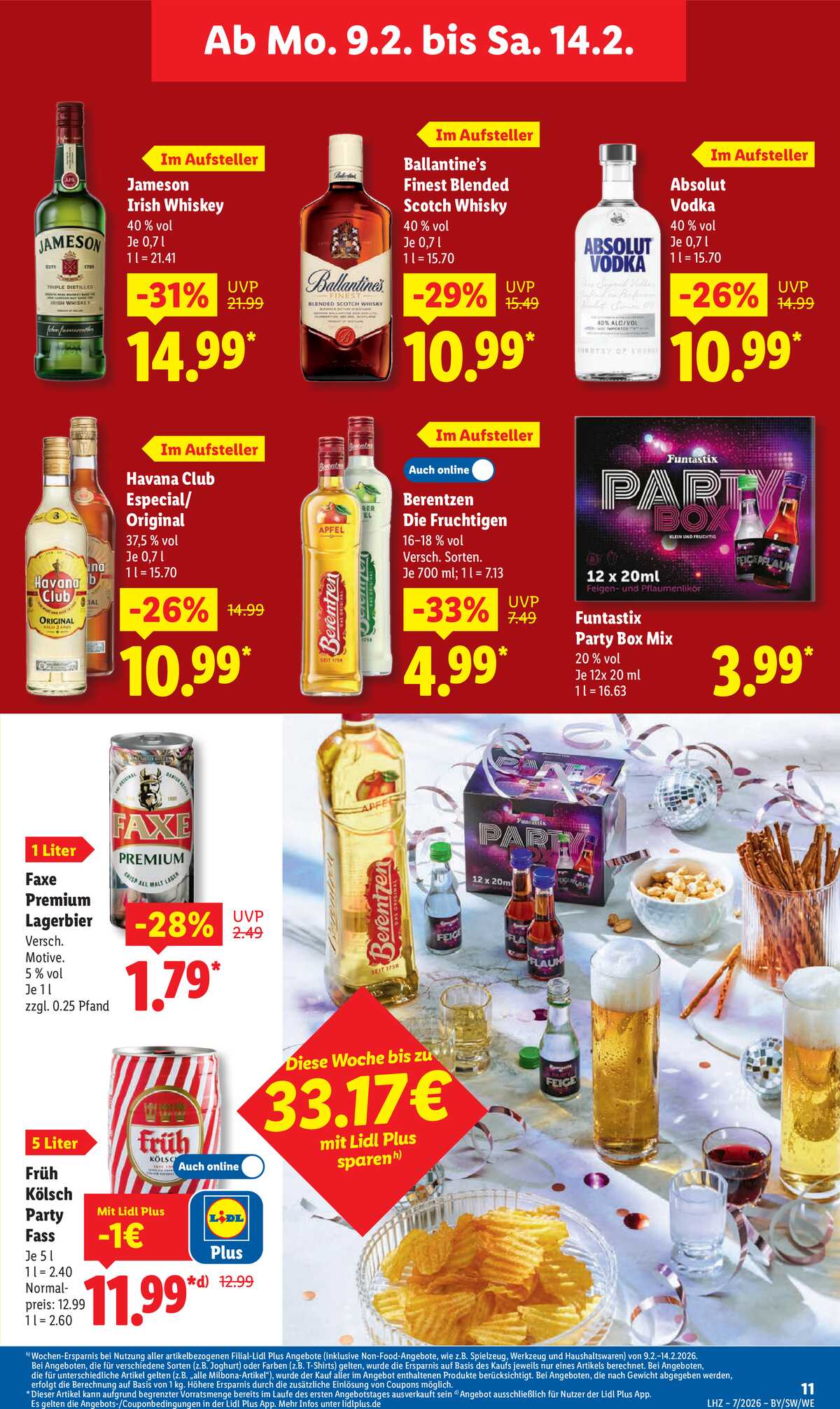 Leták Lidl Německo 9.2.-14.2.2026 strana 21