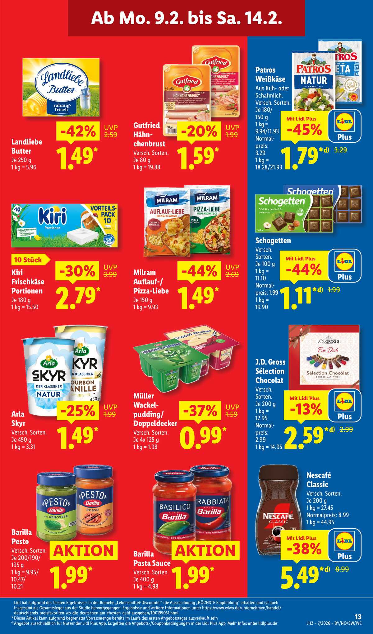 Leták Lidl Německo 9.2.-14.2.2026 strana 23