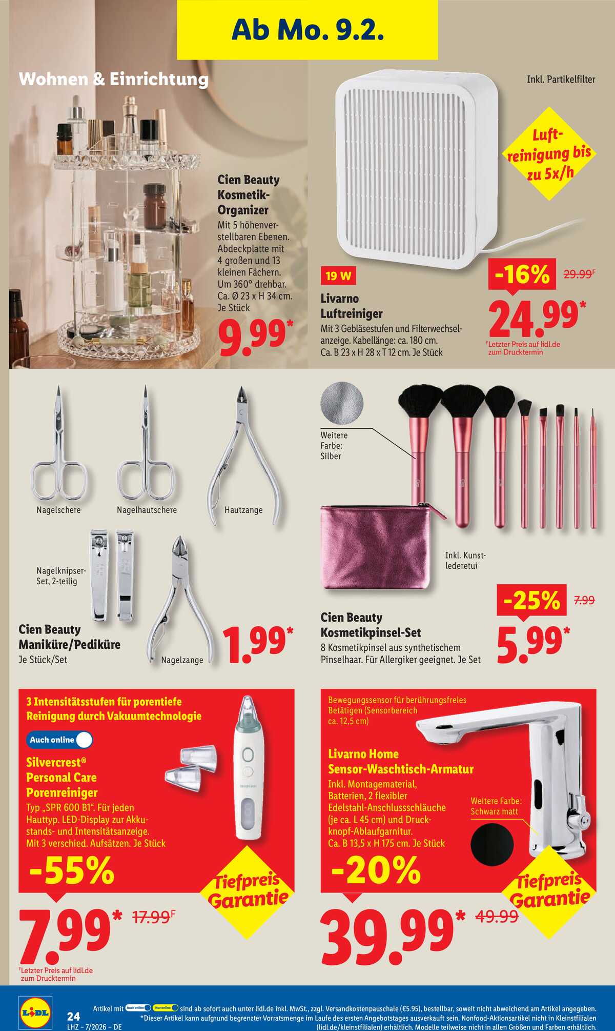 Leták Lidl Německo 9.2.-14.2.2026 strana 42