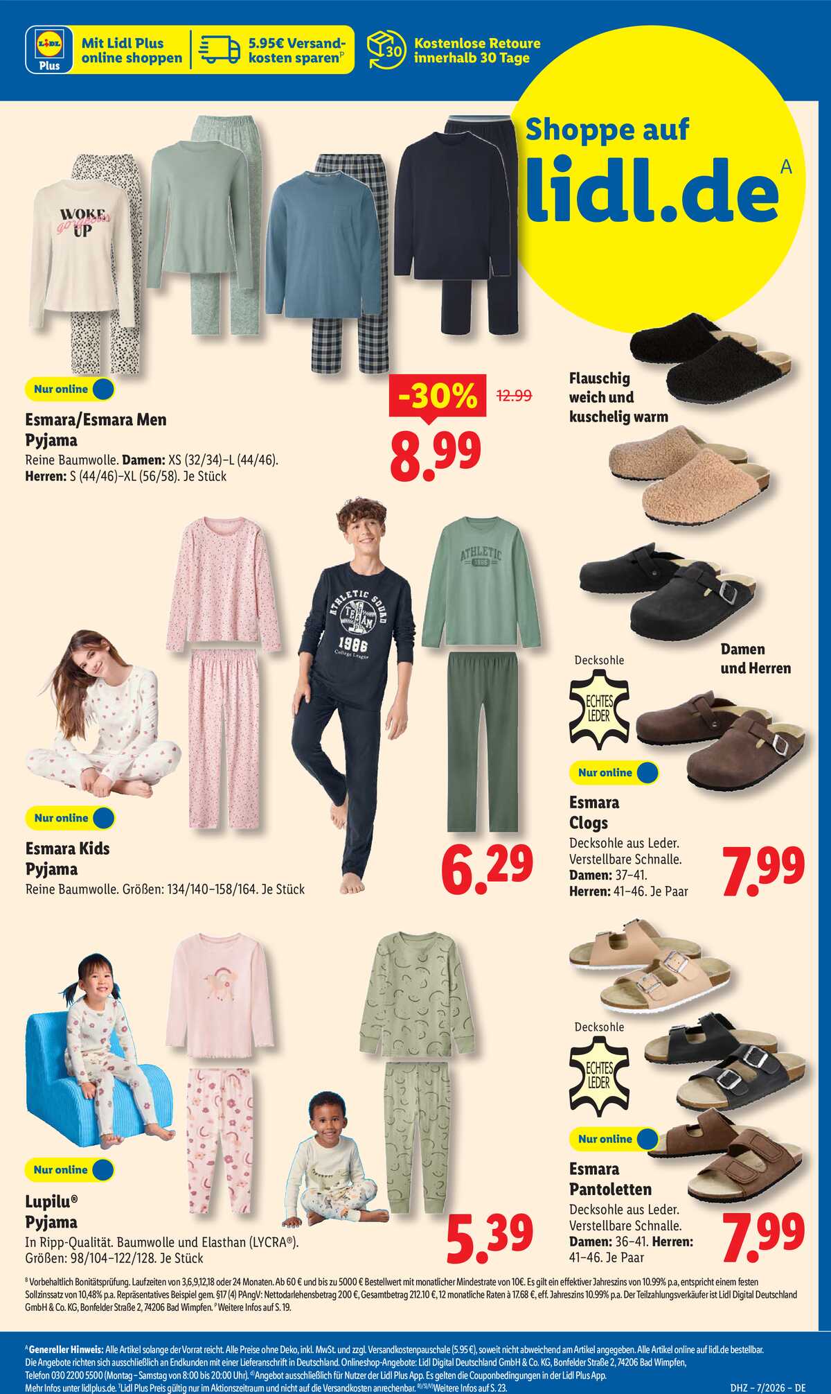 Leták Lidl Německo 9.2.-14.2.2026 strana 45