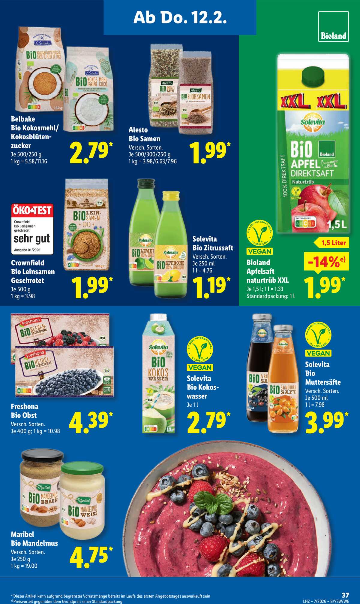 Leták Lidl Německo 9.2.-14.2.2026 strana 57