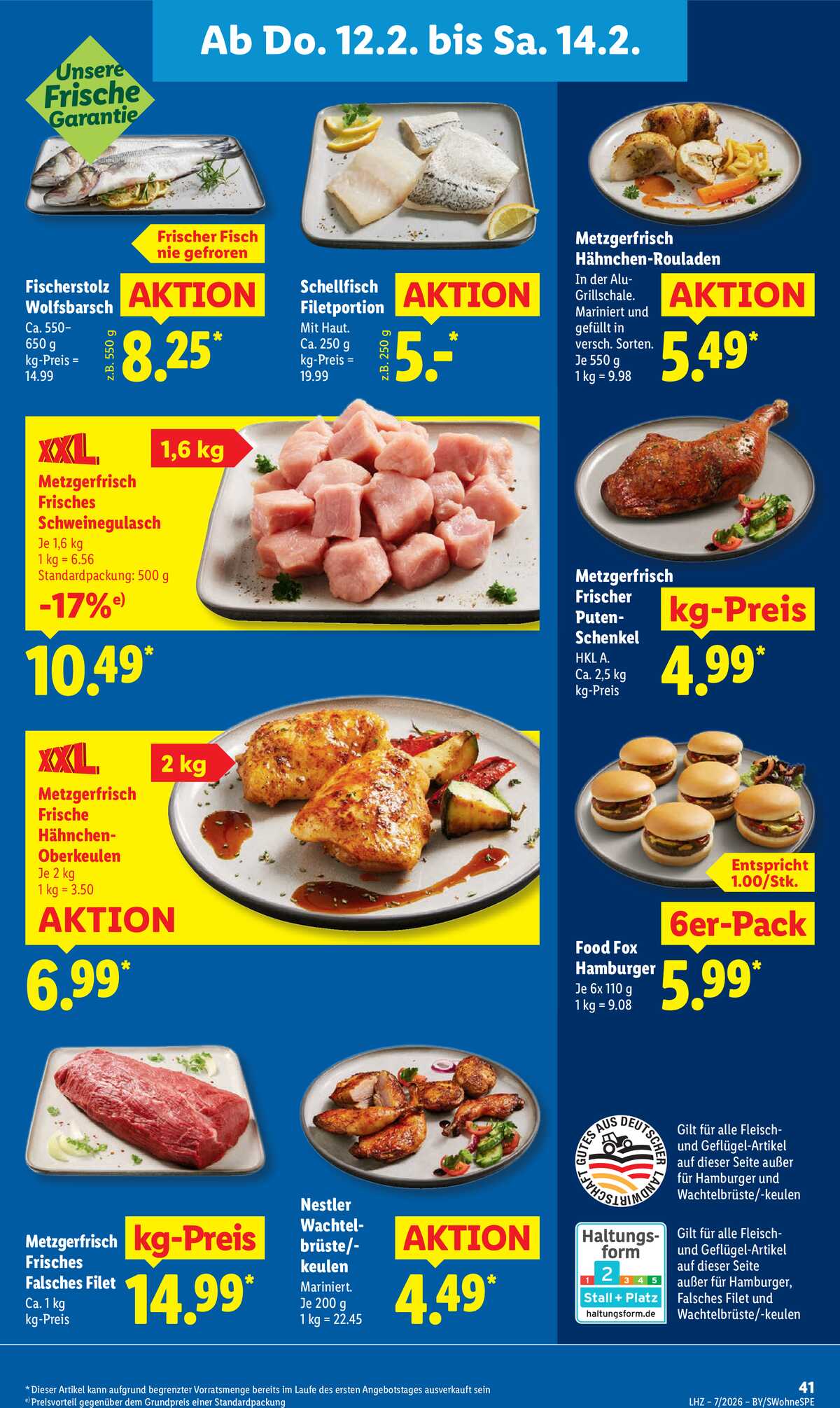 Leták Lidl Německo 9.2.-14.2.2026 strana 63