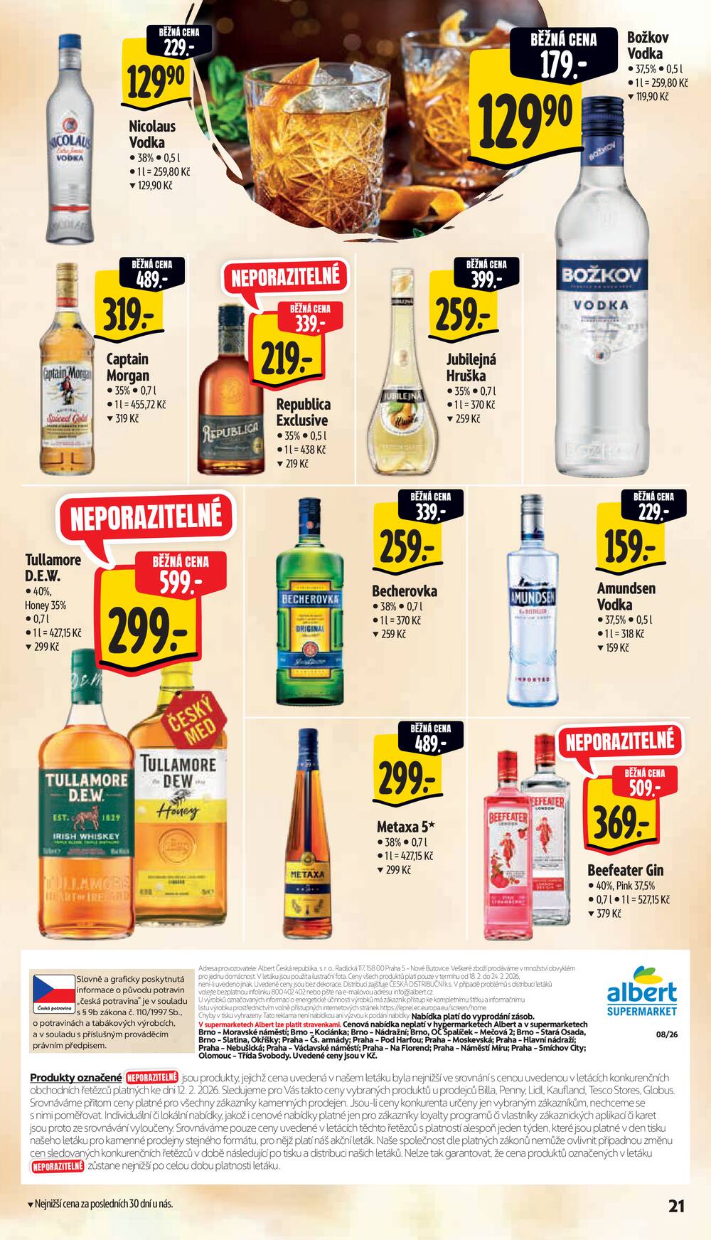 Albert Supermarket od 18.2. do 24.2.2026