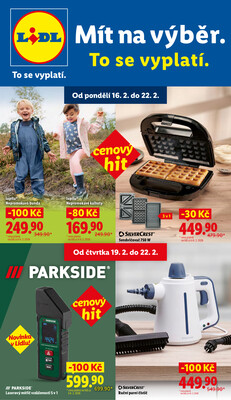 Lidl Spotřební zboží 16.2. - 22.2.